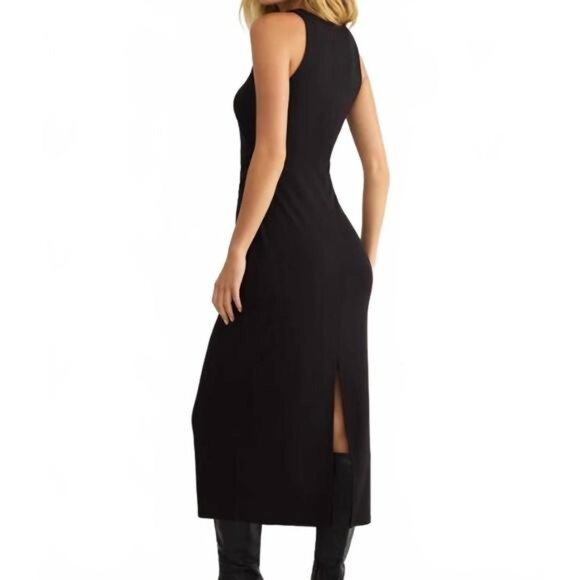 Z Supply Adison Sleeveless Midi Dress Size Small - Picture 2 of 12